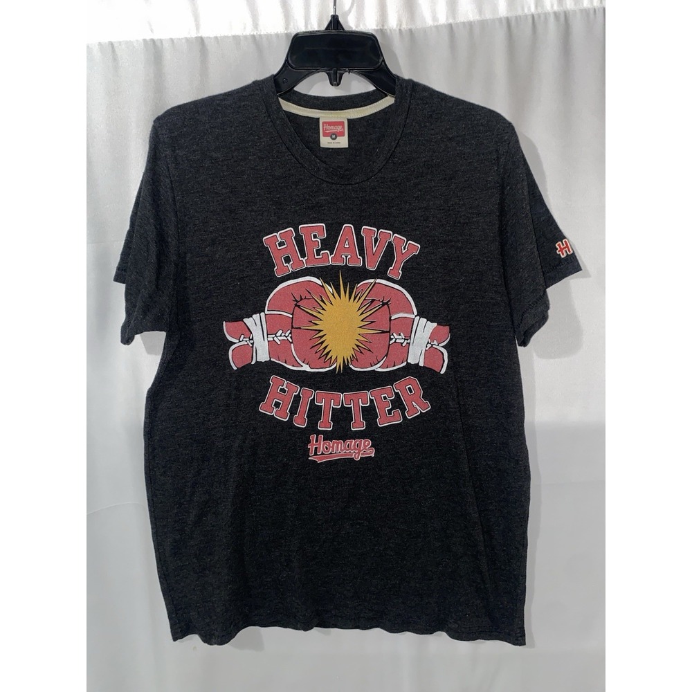 Homage Heavy Hitter Boxing Gloves T Shirt‎ Medium